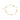 GIOVE MIO STAR BRACELET IN 18KT YELLOW GOLD