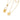 GIOVE MIO SCAPULAR NECKLACE IN 18KT YELLOW GOLD