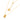 GIOVE MIO SCAPULAR NECKLACE IN 18KT YELLOW GOLD