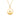 GIOVE MIO Circular Charm Chain in 14Kt Yellow Gold with Natural Diamond.