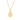 GIOVE MIO CHAIN NECKLACE WITH SAINT BENEDICT MEDAL CHARM IN 925 SILVER PLATED IN 18KT YELLOW GOLD, 40 - 45 CM LONG