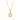 GIOVE MIO CHAIN NECKLACE WITH SAINT JOSEPH MEDAL CHARM IN 925 SILVER PLATED IN 18KT YELLOW GOLD, 40 - 45 CM LONG
