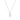 GIOVE MIO CHAIN NECKLACE WITH PLATE AND CROSS CHARMS IN WHITE 925 SILVER