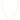 GIOVE MIO HEART CHAIN NECKLACE IN 14KT YELLOW GOLD