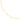 GIOVE MIO HEART CHAIN NECKLACE IN 14KT YELLOW GOLD
