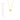 GIOVE MIO CHAIN NECKLACE WITH RELIGIOUS CHRISTIAN CROSS CHARM IN 14KT YELLOW GOLD