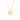 GIOVE MIO CHAIN NECKLACE WITH RELIGIOUS CHRISTIAN CROSS CHARM IN 14KT YELLOW GOLD