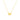 GIOVE MIO CHAIN NECKLACE WITH ANIMAL CHARM IN 14KT YELLOW GOLD