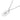 GIOVE MIO CHAIN NECKLACE WITH PLATE CHARM IN 14KT WHITE GOLD