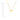 GIOVE MIO CHAIN NECKLACE WITH TURKISH EYE CHARM IN 14KT YELLOW GOLD WITH NATURAL DIAMOND