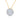 HALO PENDANT IN 14KT YELLOW GOLD, WITH 0.91CT LABORATORY CREATED DIAMOND. AND 1.13CT LABORATORY CREATED DIAMOND.