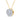HALO PENDANT IN 14KT YELLOW GOLD, WITH 0.91CT LABORATORY CREATED DIAMOND. AND 1.13CT LABORATORY CREATED DIAMOND.