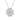 HALO PENDANT IN 14KT WHITE GOLD, WITH 0.9CT LABORATORY CREATED DIAMOND. AND LABORATORY CREATED DIAMOND 0.9CT.
