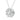 HALO PENDANT IN 14KT WHITE GOLD, WITH 0.9CT LABORATORY CREATED DIAMOND. AND LABORATORY CREATED DIAMOND 0.9CT.