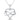 HEART PENDANT IN 14KT WHITE GOLD, WITH 0.1CT NATURAL DIAMOND.