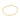 FLAT CHAIN BRACELET IN 14KT YELLOW GOLD, 19 CM LONG