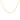 FORCED CHAIN NECKLACE IN 18KT YELLOW GOLD, 45 CM LONG