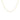 FORCED CHAIN NECKLACE IN 18KT YELLOW GOLD, 45 CM LONG