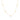 GIOVE MIO NECKLACE WITH BEADS NECKLACE WITH LITTLE STAR BEADS IN 14KT YELLOW GOLD, 40 CM + 2.5 CM LONG EXTENSION