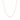 GIOVE MIO SAILOR CHAIN NECKLACE IN 14KT YELLOW GOLD, 50 CM LONG