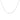 CABLE CHAIN NECKLACE IN 14KT WHITE GOLD, 45 LONG