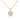 CABLE CHAIN COLLAR WITH 10KT YELLOW GOLD HEART, 45 CM + 3CM LONG WITH 0.05CT NATURAL DIAMOND.