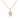 CABLE CHAIN COLLAR WITH 10KT YELLOW GOLD HEART, 45 CM + 3CM LONG WITH 0.05CT NATURAL DIAMOND.