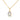 GIOVE MIO CABLE CHAIN NECKLACE WITH HEART PENDANT IN 10K YELLOW GOLD, 45 CM + 3 CM EXTENSION, FEATURING A 0.1CT NATURAL DIAMOND