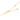 GIOVE MIO FASHION FORZATINA CHAIN NECKLACE IN 10K YELLOW GOLD, 45 CM + 3 CM EXTENSION