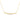 FASHION NECKLACE IN 14KT YELLOW GOLD WITH FORZATINA CHAIN 40CM + 5CM LONG