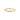 GIOVE MIO TRILOGY RING IN 14KT YELLOW GOLD WITH 0.06CT NATURAL ROUND DIAMONDS.