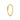 GIOVE MIO TRILOGY RING IN 14KT YELLOW GOLD WITH 0.06CT NATURAL ROUND DIAMONDS.