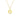 GIOVE MIO CABLE CHAIN NECKLACE WITH INITIAL Z PENDANT IN 14KT YELLOW GOLD 40 CM LONG