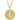 GIOVE MIO CABLE CHAIN NECKLACE WITH INITIAL L PENDANT IN 925 SILVER PLATED IN 18KT YELLOW GOLD PLATED 40-45 CM LONG