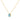 GIOVE MIO NECKLACE IN 14KT YELLOW GOLD WITH OVAL SKY BLUE TOPAZ PENDANT 1.34CT “ 45 CM IN LENGTH