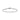 GIOVE MIO 14KT WHITE GOLD TENNIS BRACELET WITH 3CT LAB-CREATED ROUND DIAMONDS