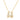 GIOVE MIO: ELEGANT CHILD'S PENDANT NECKLACE, 18K GOLD, 14.5-16.5, 26 DIAMONDS (0.38CT H VS1)