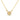 GIOVE MIO Chain with Medal of Saint Benedict in 14Kt Yellow Gold.