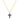 GIOVE MIO EXCLUSIVE YELLOW GOLD 14KT CROSS PENDANT WITH BLUE SAPPHIRES 0.20CT, 45CM. CELESTIAL ACCESSORY FOR ELEGANT SHINE. ILLUMINATE YOUR STYLE WITH THIS UNIQUE JEWEL!