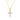 GIOVE MIO EXCLUSIVE CROSS PENDANT NECKLACE WITH 6 DIAMOND IN 14KT YELLOW GOLD - 40/45 CM. LOBSTER CLASP. ILLUMINATE YOUR PATH WITH THIS DIVINE JEWEL!