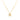 GIOVE MIO EXCLUSIVE 18KT YELLOW GOLD GEM PENDANT NECKLACE - 45 CM - 1 0.10CT DIAMOND - REASA CLASP. STUD EARRINGS AND BRACELETS AVAILABLE. ELEVATE YOUR STYLE EFFORTLESSLY!
